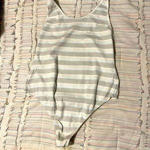 (3 for $18) EUC Bodysuit by BP x Claudia - Large